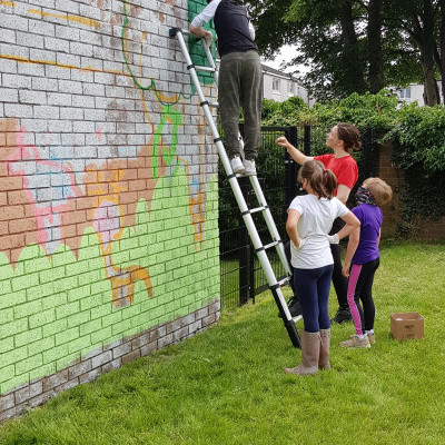 Mural project August 22 Photo 8