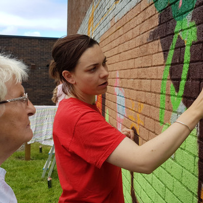 Mural project August 22 Photo 10