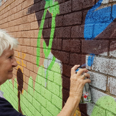 Mural project August 22 Photo 9
