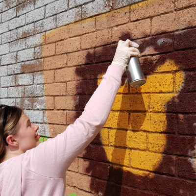 Mural project August 22 Photo 13