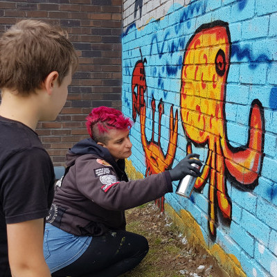 Mural project August 22 Photo 22