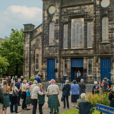 Farewell service at South & Levern Church. 20th June 2021