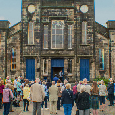 Farewell service at South & Levern Church. 20th June 2021 Photo 5