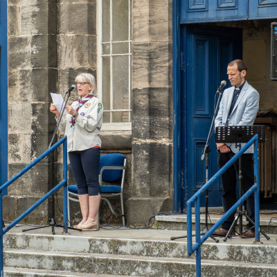 Farewell service at South & Levern Church. 20th June 2021 Photo 4