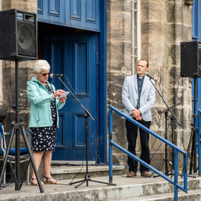 Farewell service at South & Levern Church. 20th June 2021 Photo 11