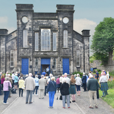 Farewell service at South & Levern Church. 20th June 2021 Photo 2